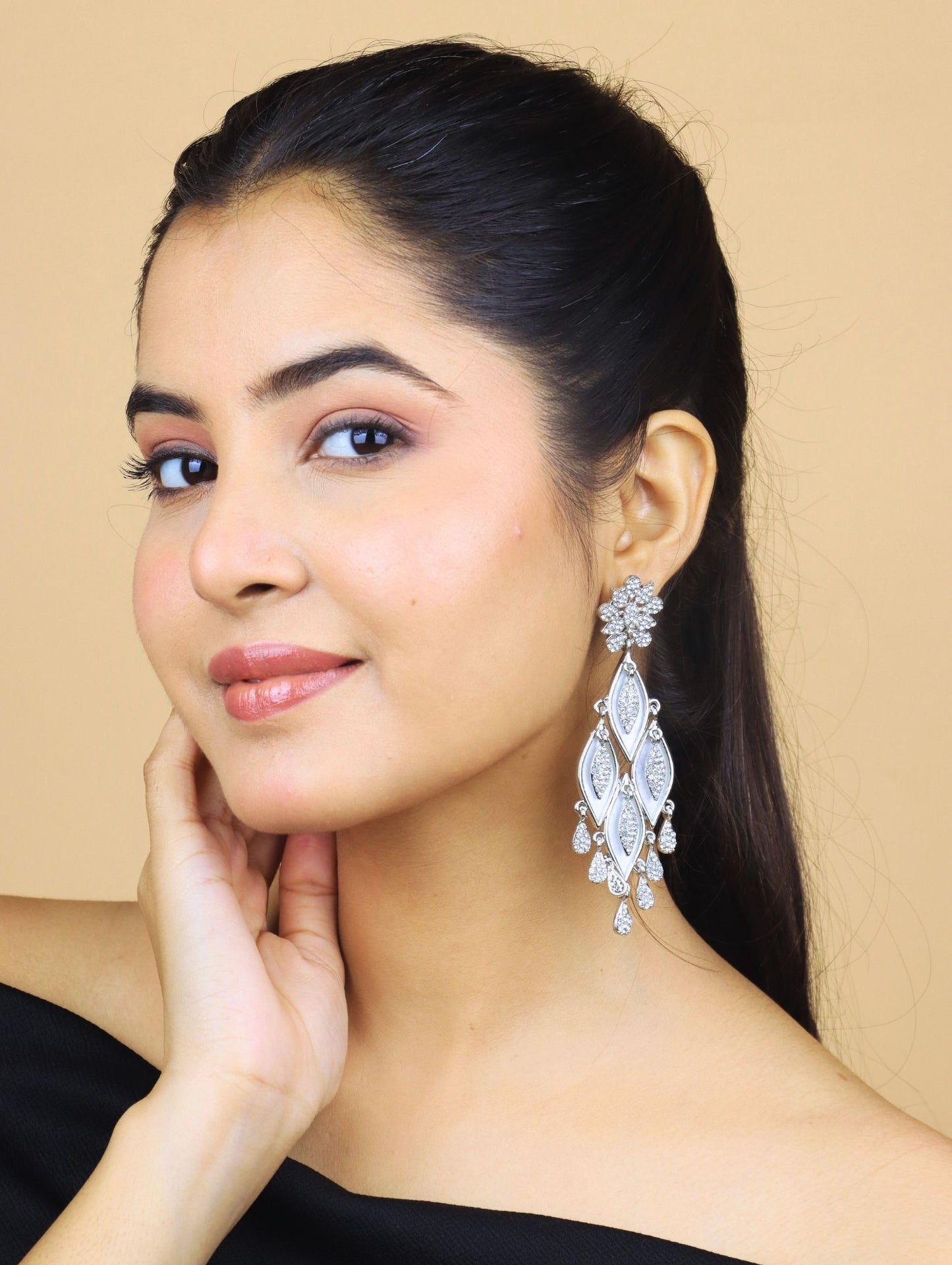 MOP Hoop Statement Jewelry