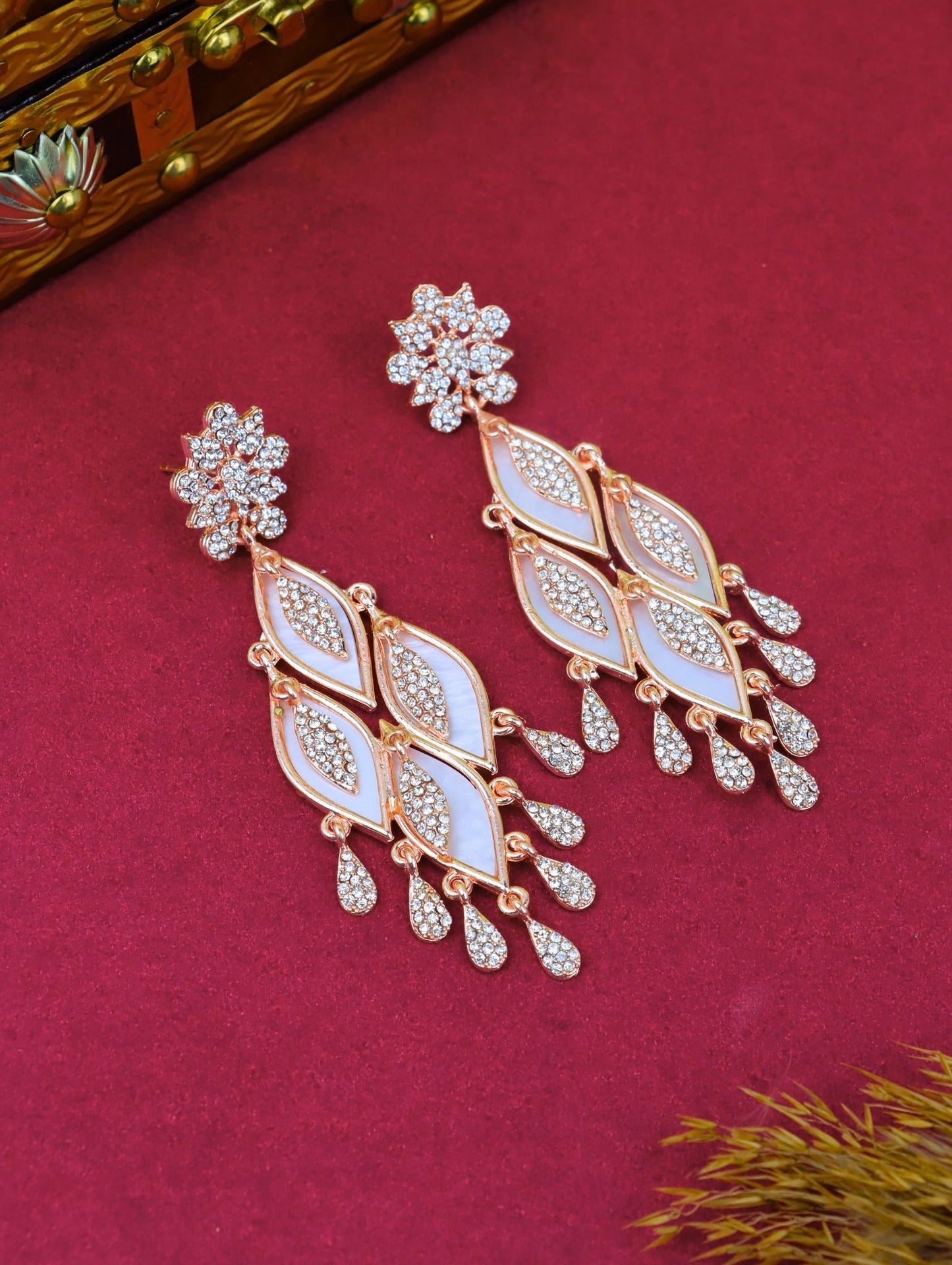MOP Hoop Statement Jewelry
